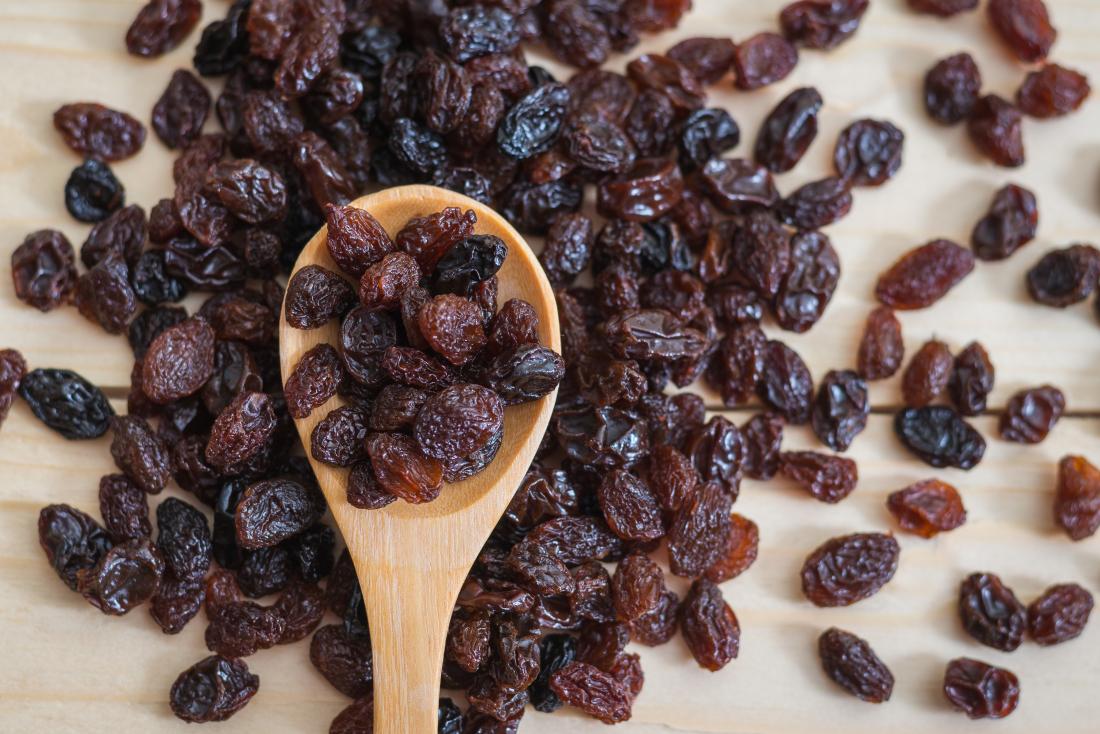 Red Raisins： A Natural Source of Fiber, Iron, and Vitamins