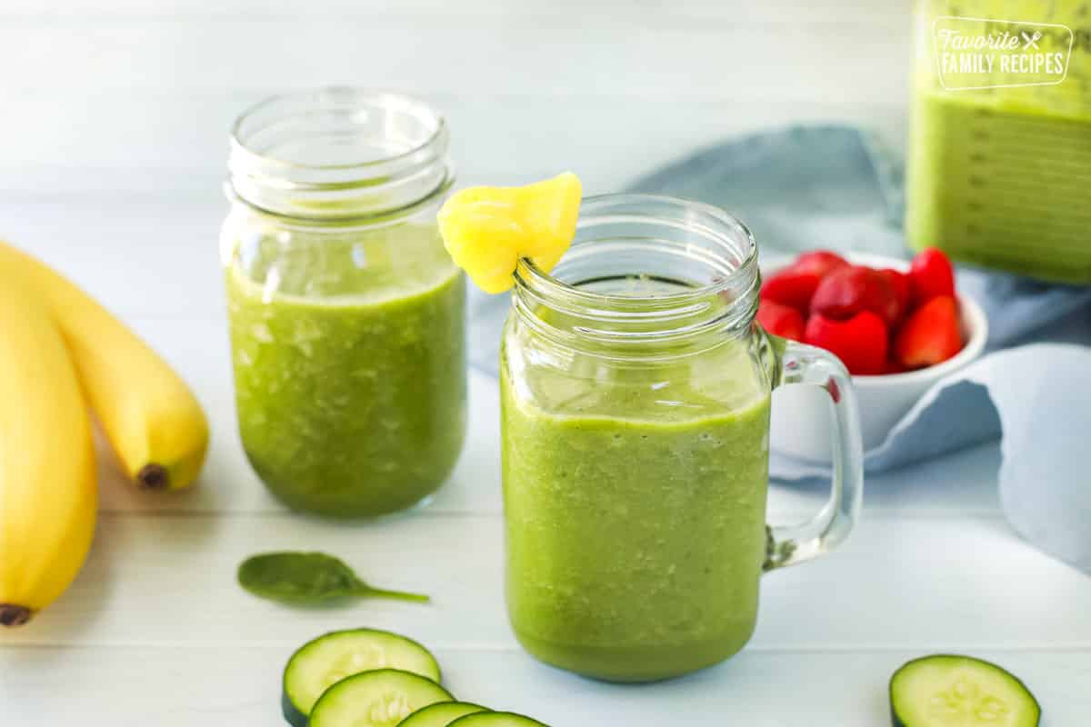 Refreshing Cucumber Berry Basil Smoothie Recipe for a Healthy Boost