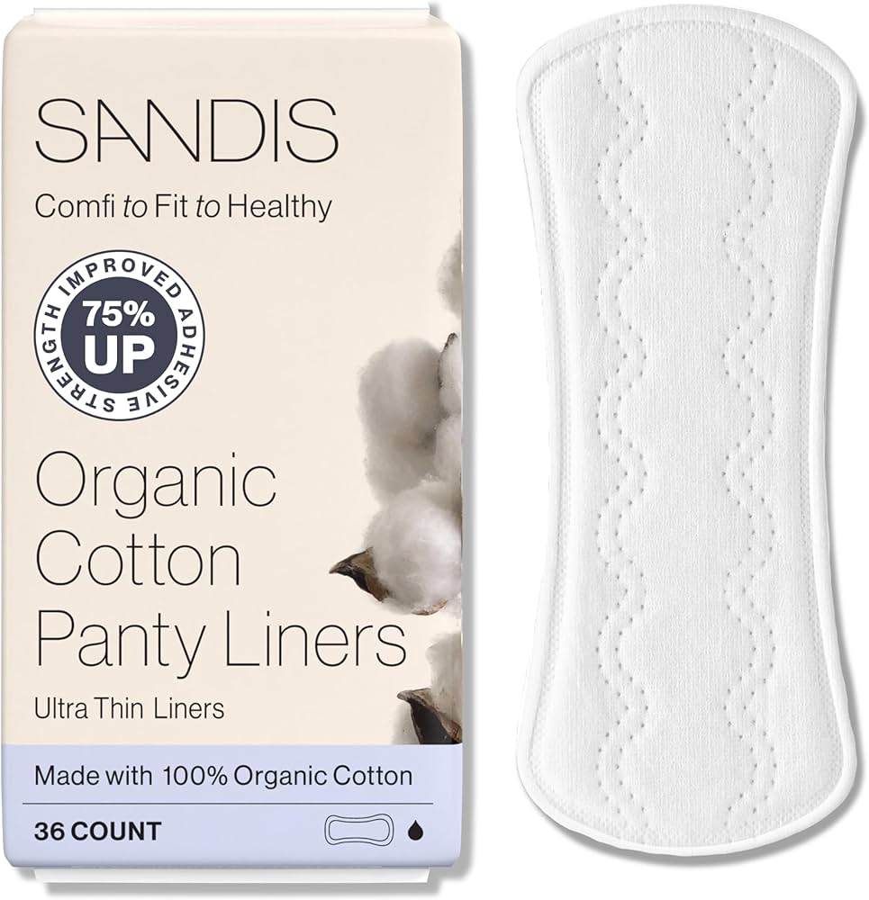 Certified Organic Cotton Panty Liners - Soft, Absorbent Liners for Ultimate Comfort