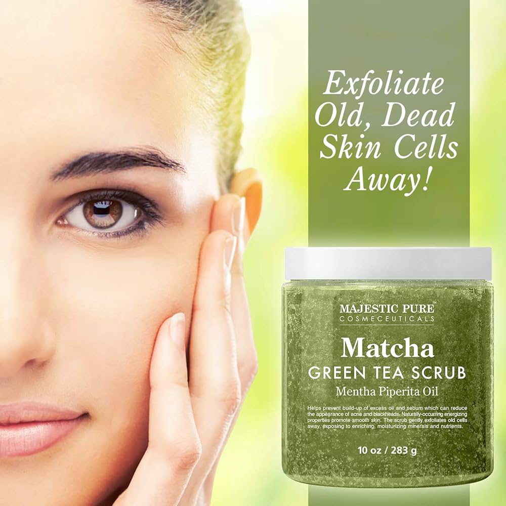 Natural Green Tea Exfoliating Scrub： Benefits and How to Make It