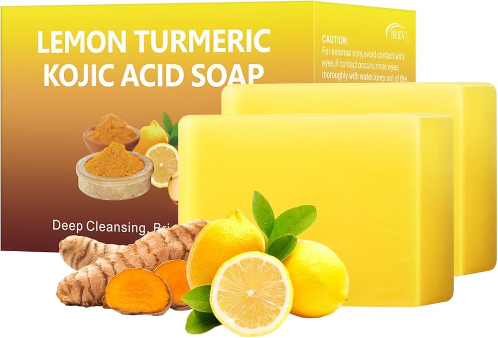 Revitalize Your Skin with Lemon Turmeric Soap – Natural Brightening & Deep Cleansing