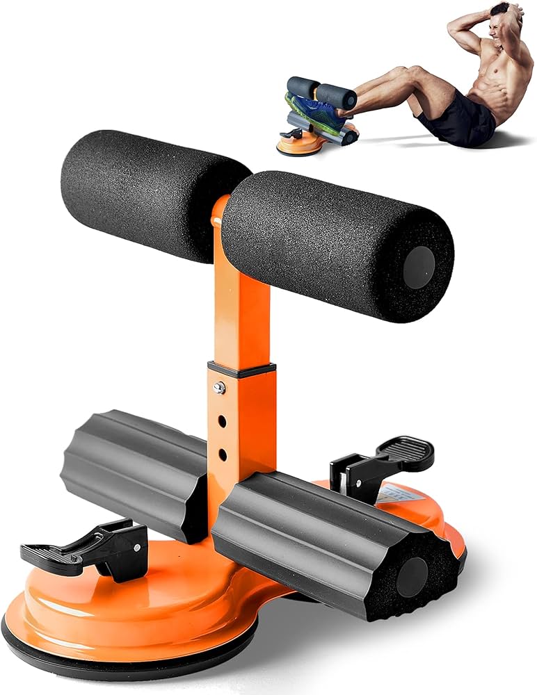 Portable Sit Up Bars with Strong Suction： The Ultimate Ab Workout Tool