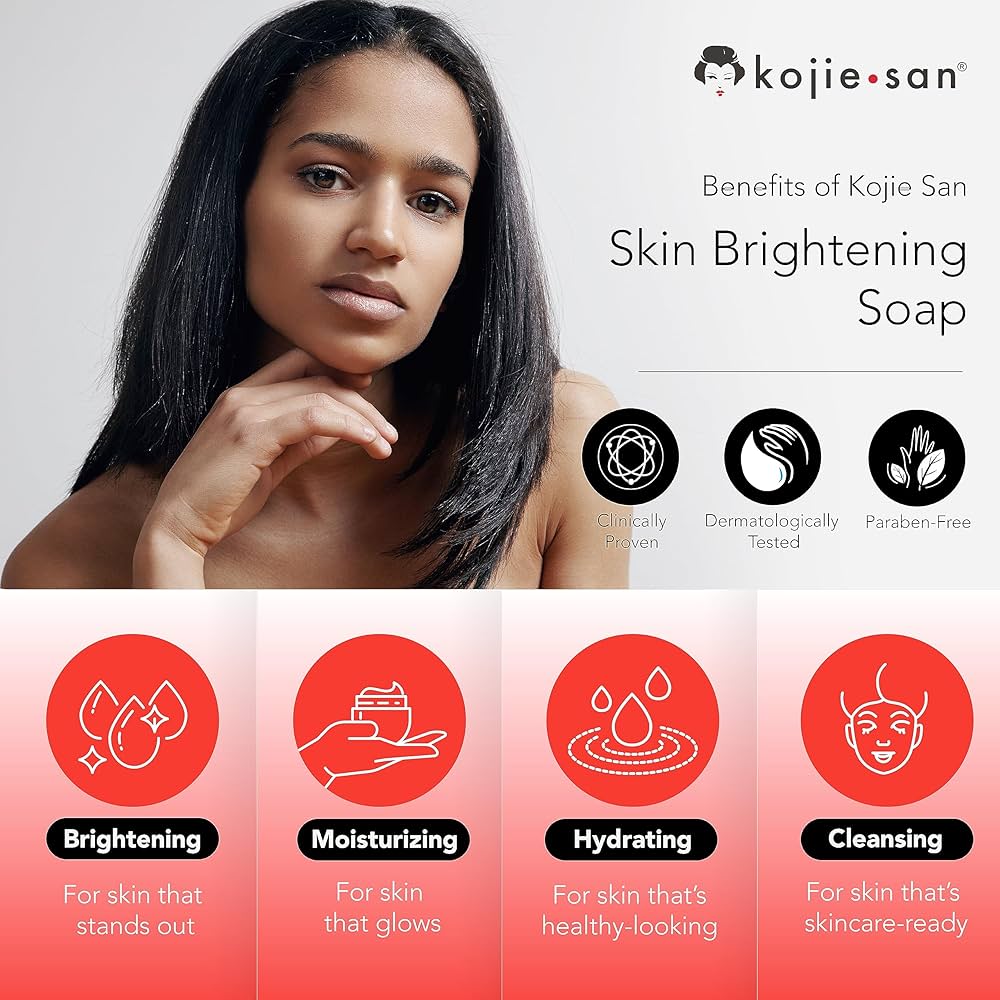 Brighten and Even Skin Tone with Authentic Kojie San Kojic Acid Soap