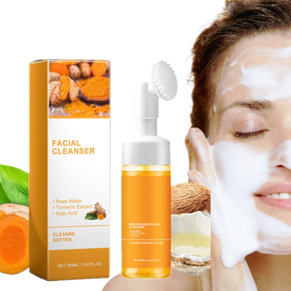 Revitalize Your Skin with Turmeric Facial Cleanser – Deep Cleansing & Hydration