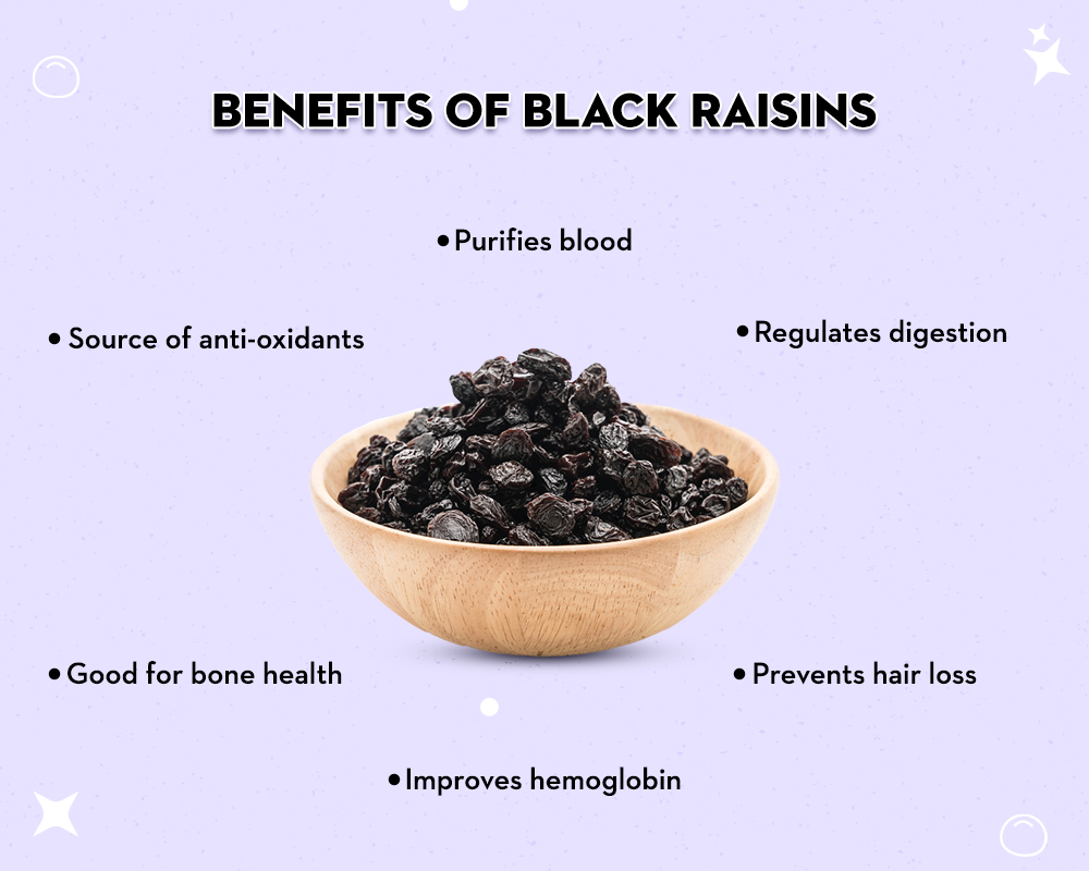 Why Eating Black Raisins Daily Can Improve Your Health