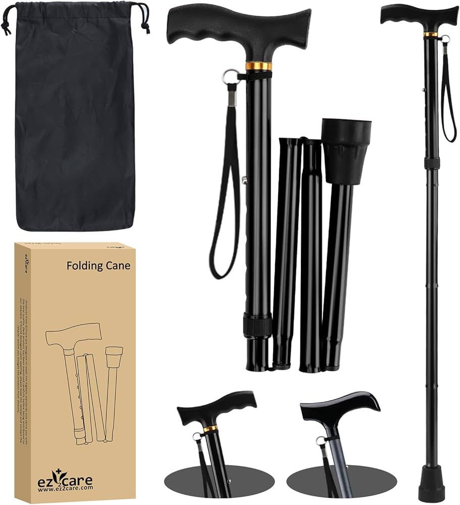 Top Collapsible Walking Sticks for Seniors: Safe, Foldable & Easy to Carry