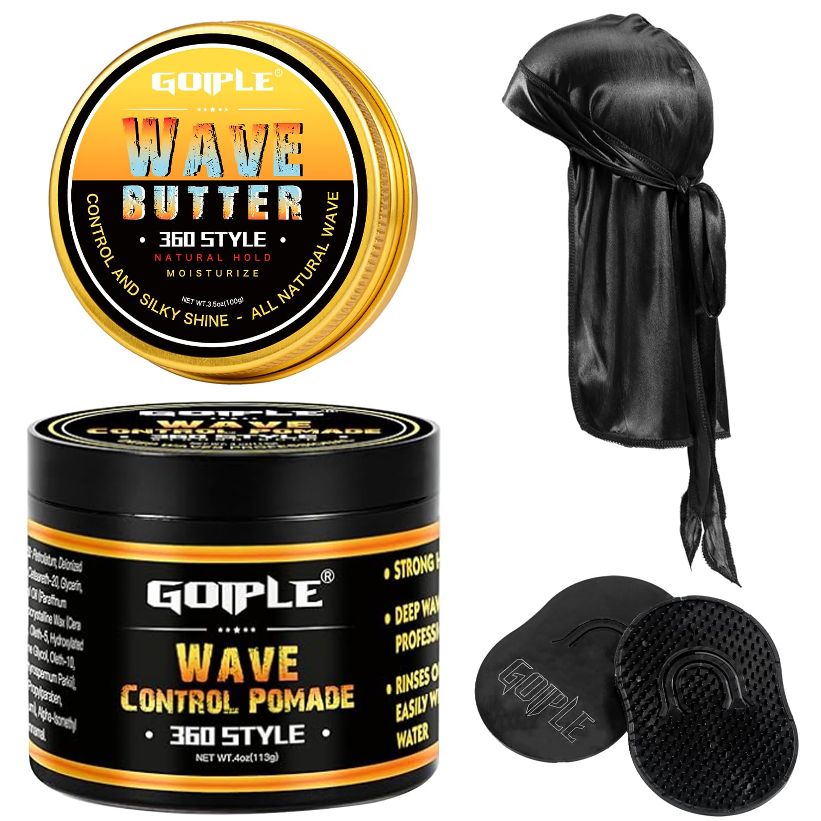 Butter for Waves: Best Natural Products for 360 Waves and Moisture Control