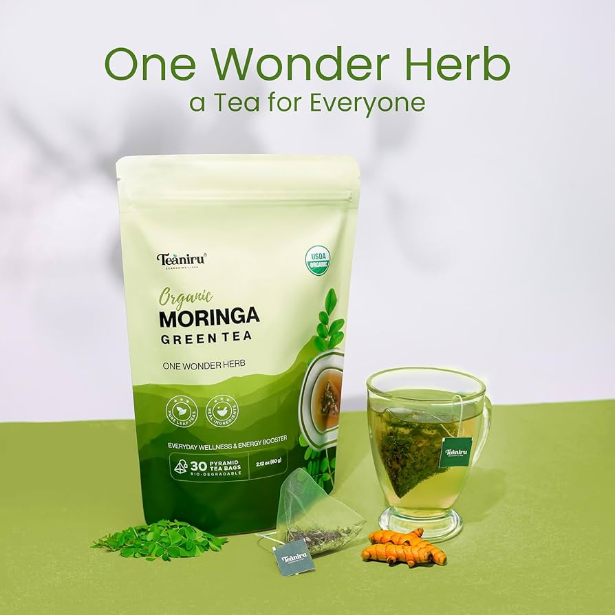 Enhance Your Wellness Routine with Green Tea and Moringa