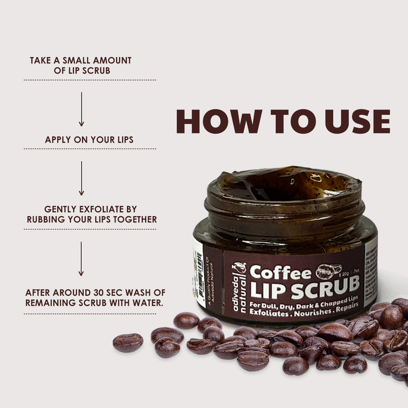 coffee lip scrub