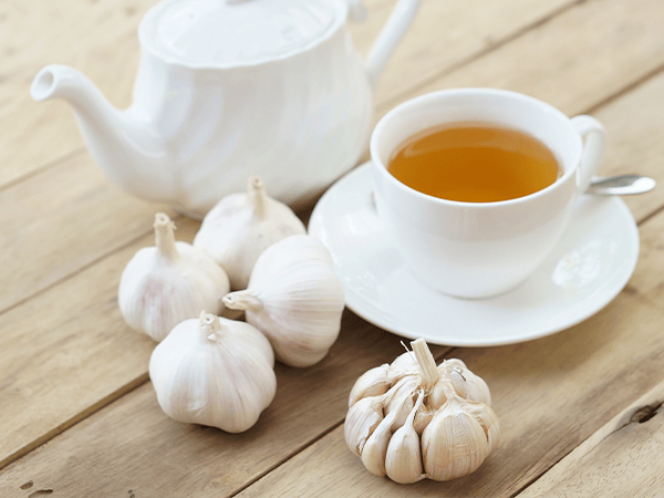 how to make garlic tea