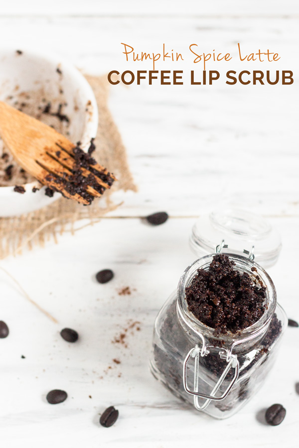 coffee lip scrub