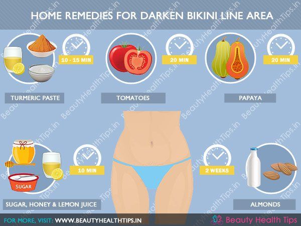 Simple Ways to Lighten Bikini Line Darkening with Home Remedies