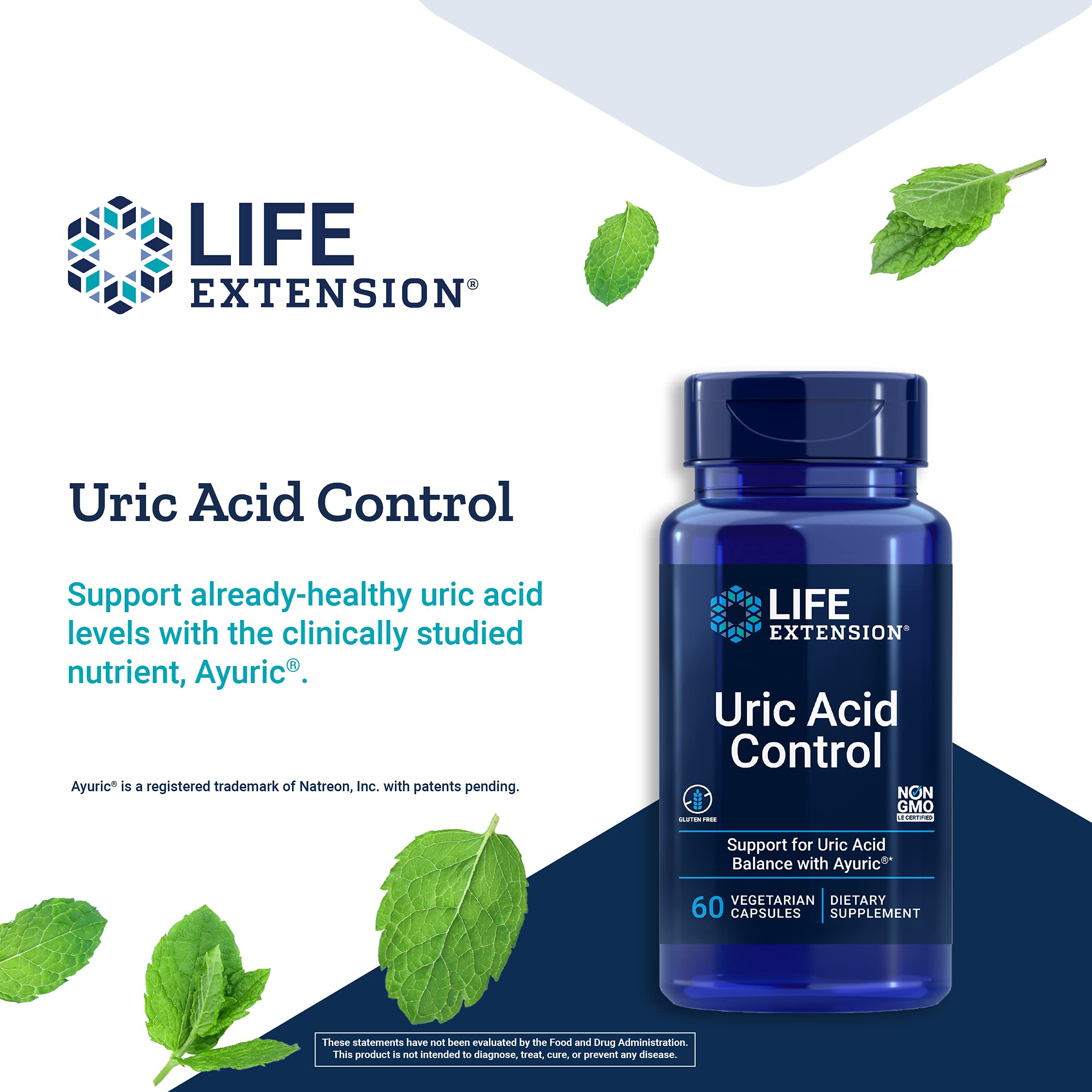 uric acid control life extension