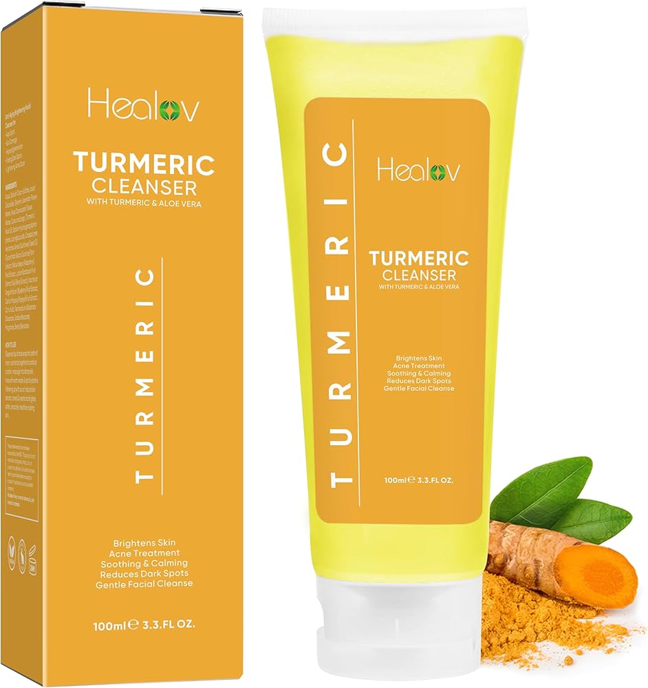 Turmeric Facial Cleanser for Glowing Skin: Natural Anti-Acne Solution