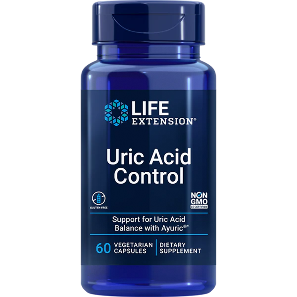 uric acid control life extension