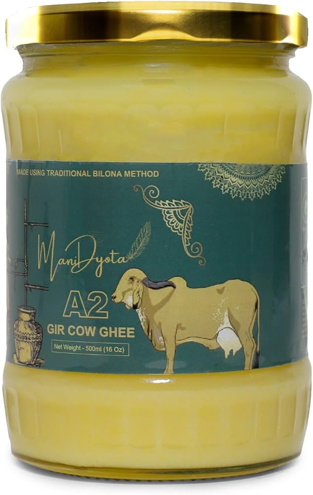 A2 Gir Cow Ghee: The Purest Form of Ghee Made from Desi Gir Cows