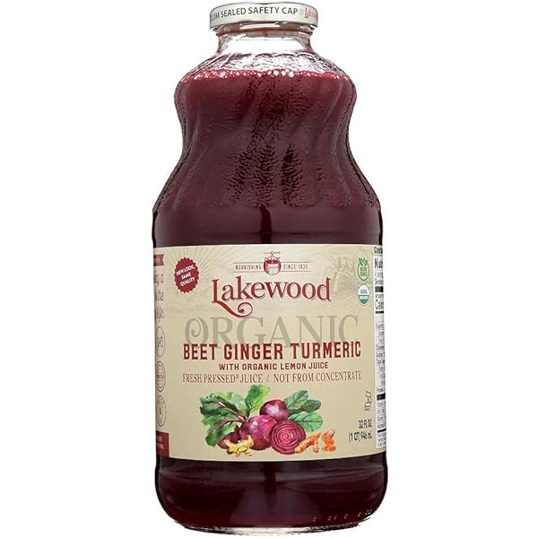 Lakewood Organic Beet Ginger Turmeric Juice: Boost Immunity & Digestion