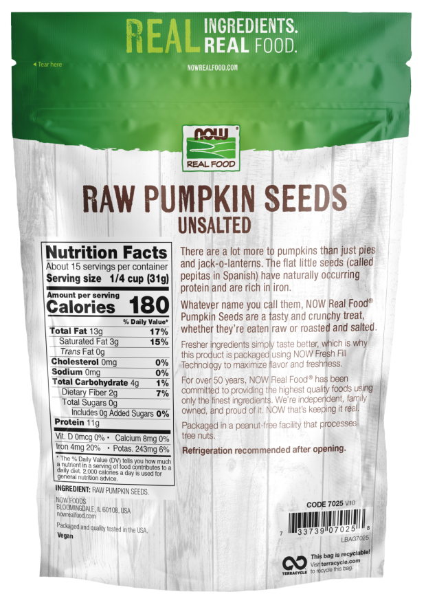 Pumpkin Seeds 1/4 Cup: Calories and Nutrition Facts