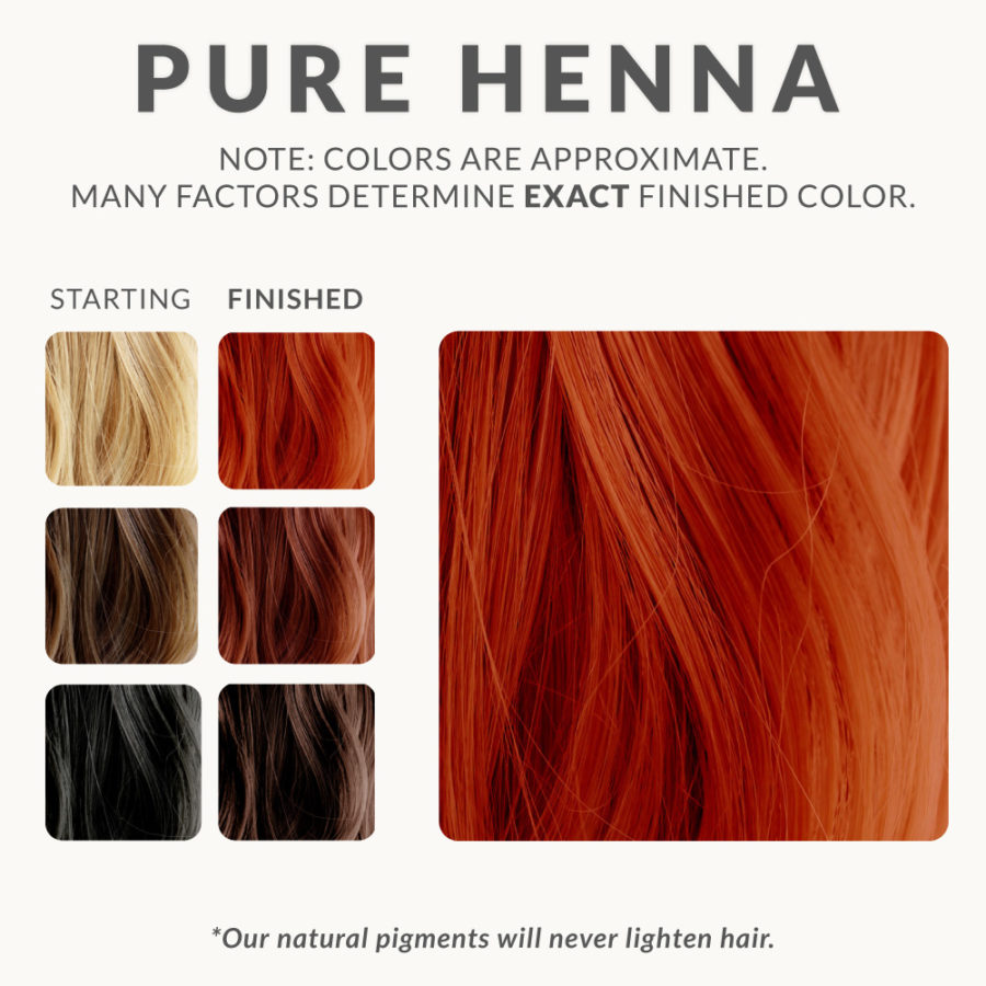 permanent henna hair dye