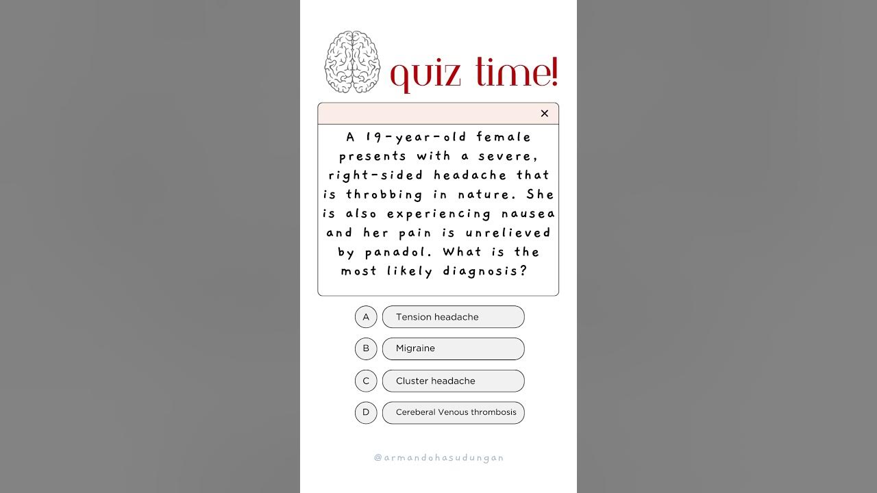 Headache Quiz: Decode Your Symptoms & Find Relief