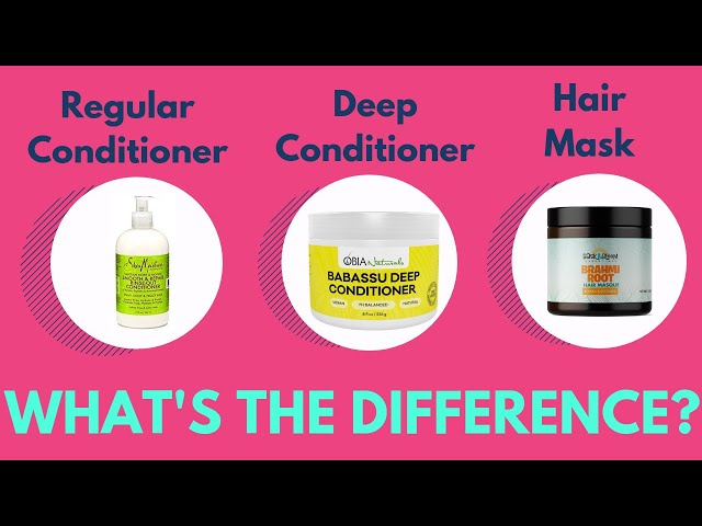 Is a Deep Conditioner the Same as a Hair Mask? Key Differences Explained