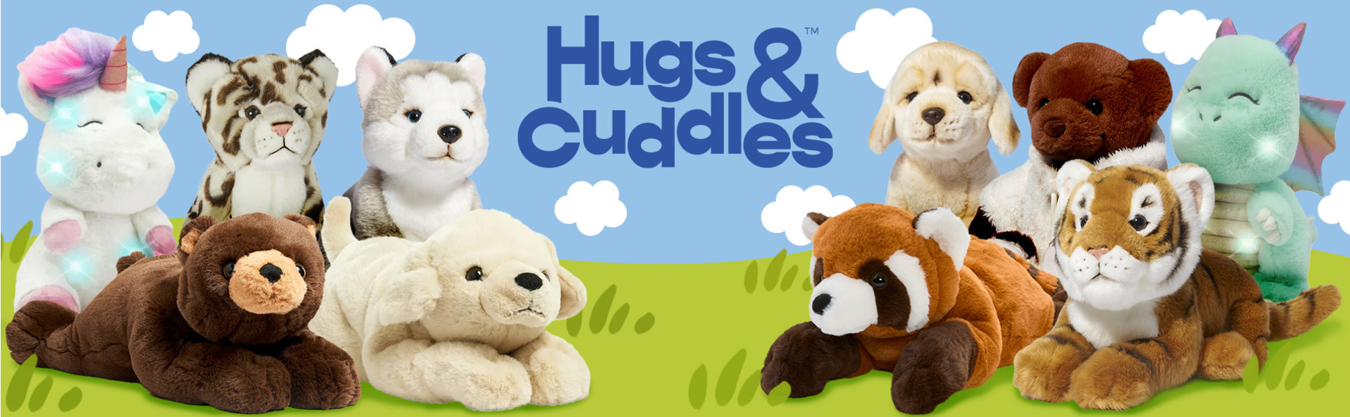 Discover Hugs and Cuddles Stuffed Animal Collection – Perfect for Comfort and Relaxation