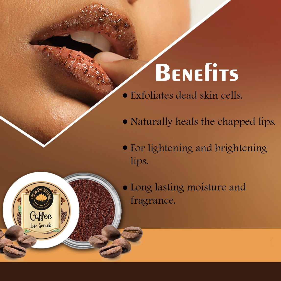 coffee lip scrub