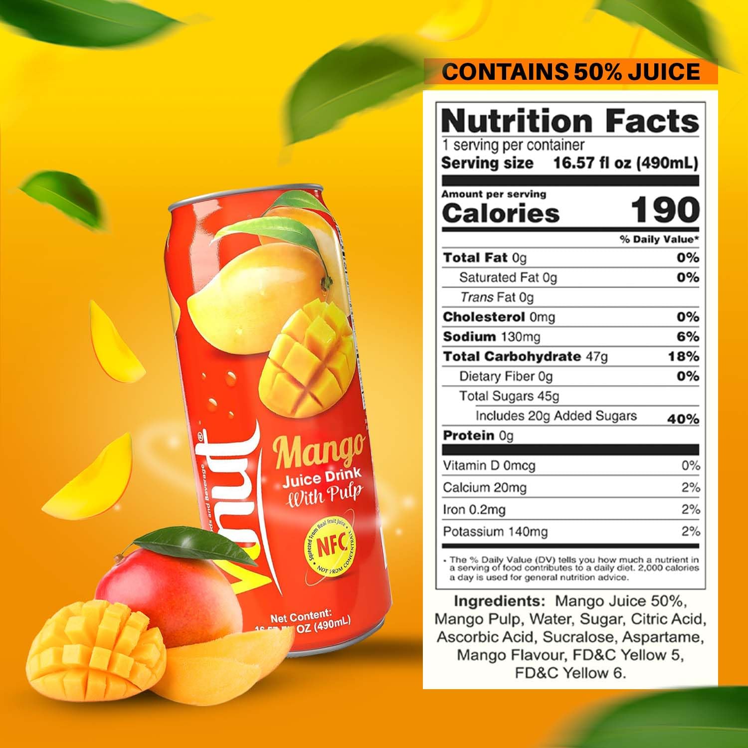 How Much Sugar Is in Mango Juice? A Detailed Breakdown