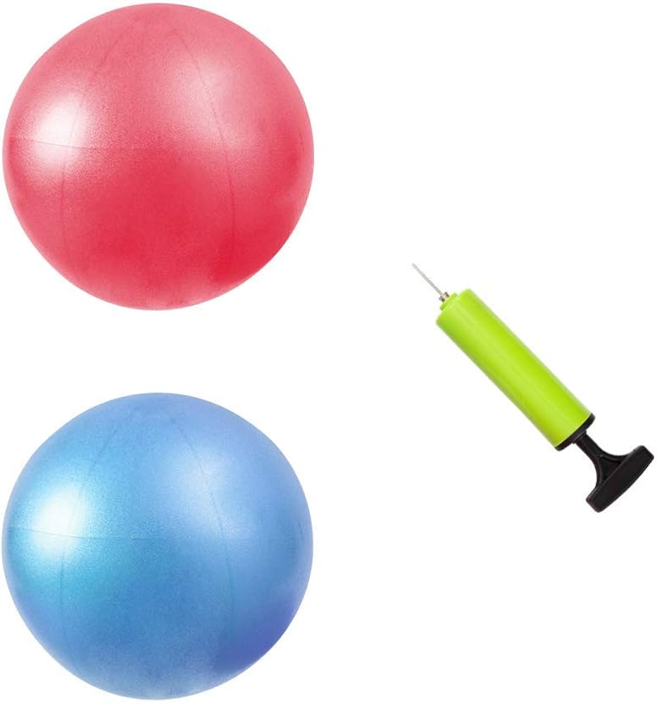 Shop Yoga Ball and Pump Kit: Ideal for Stretching, Core Workouts, and Relaxation