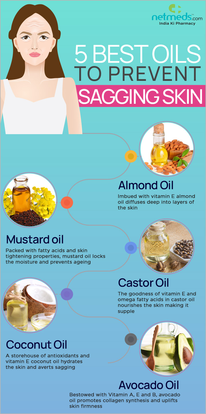 Effective Oils That Tighten Skin and Combat Sagging Wrinkles