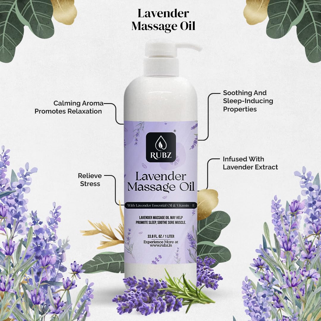 Experience the Soothing Benefits of Massage with Lavender Oil