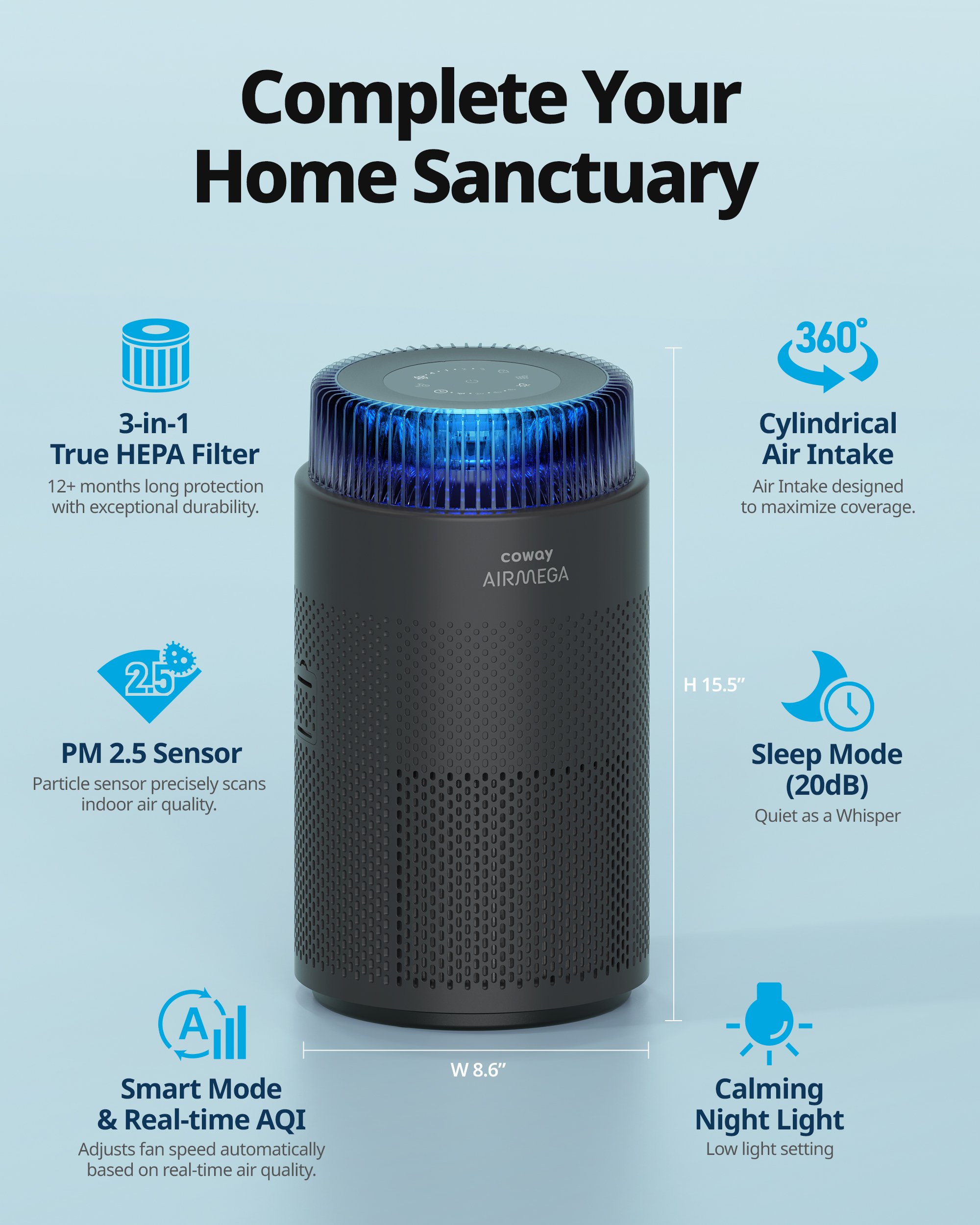 Coway HEPA Filters: Improve Air Quality in Your Home Now