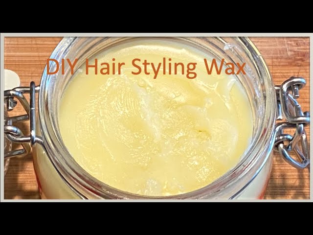 How to Make Beeswax Gel Hair at Home for a Natural Hold