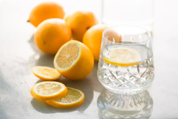 lemon and orange water in the morning(start your day the right way)