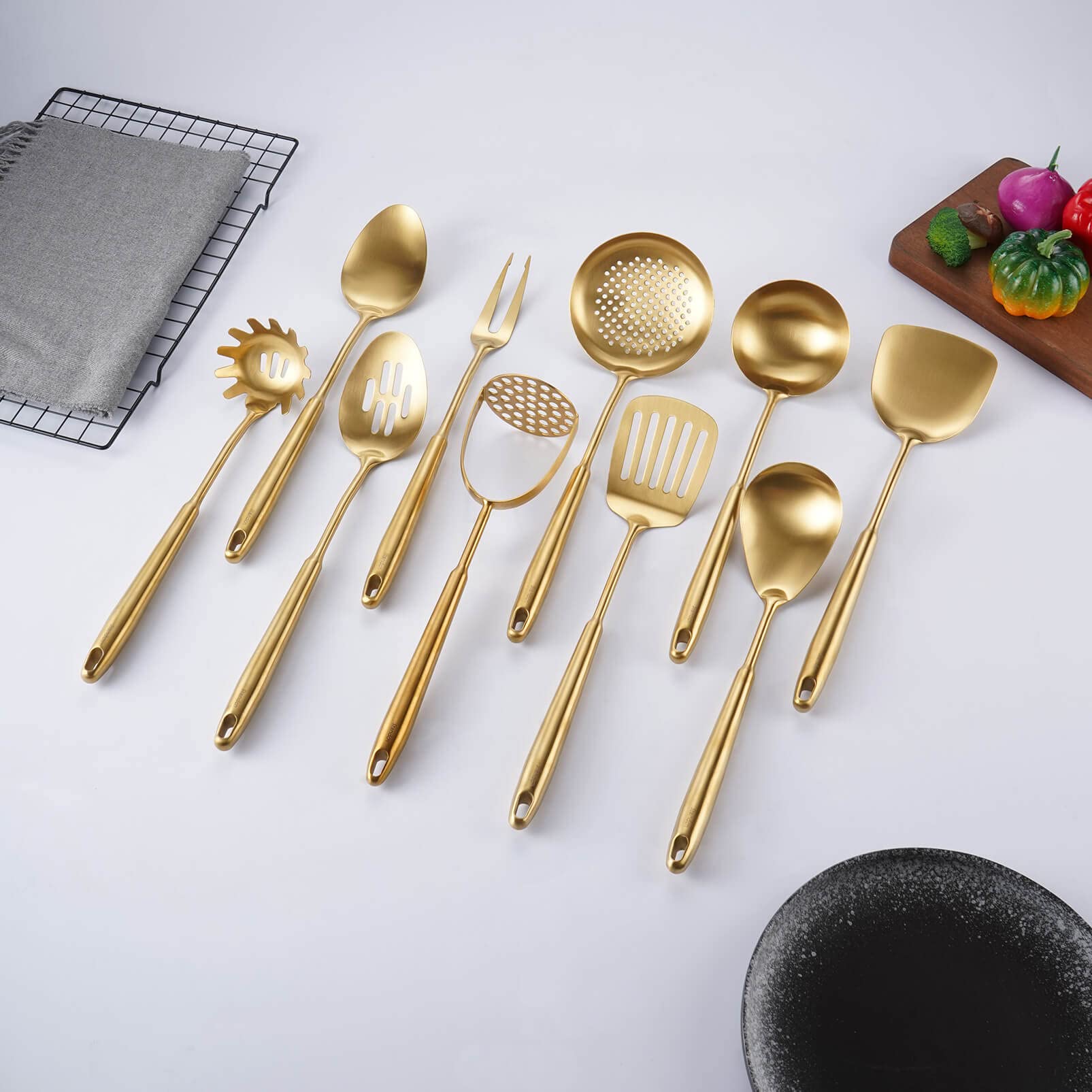 Utensils of Brass: Durable and Elegant Choices for Your Kitchen