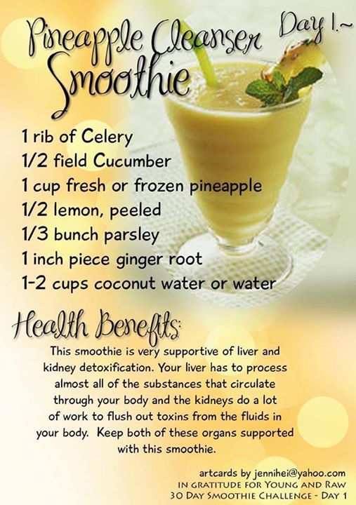 Liver and Pineapple Smoothie: A Quick and Easy Recipe