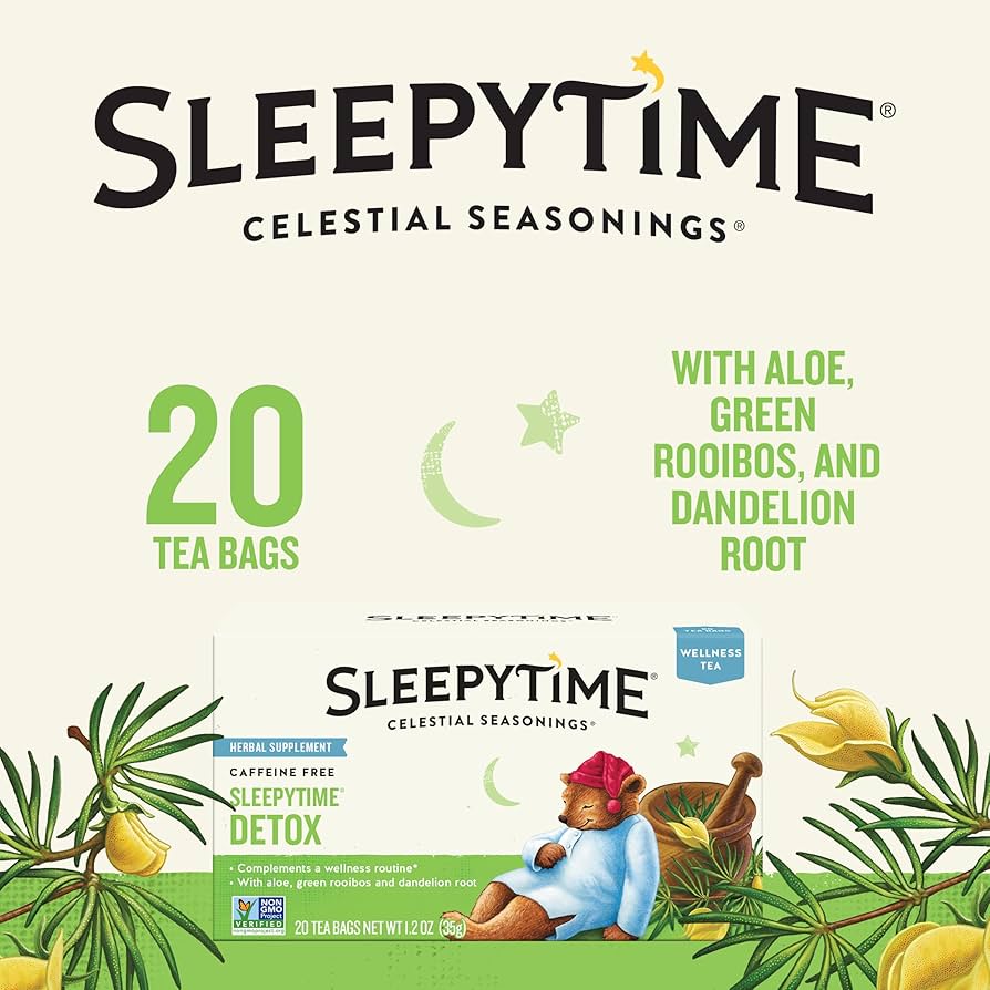 Unwind & Cleanse: Sleepytime Tea Detox for Better Sleep