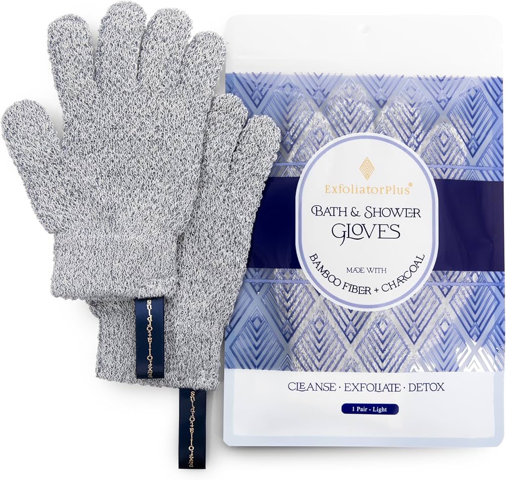 Say Goodbye to Dirt with Scrubbing Gloves Bath:  Shop Now!