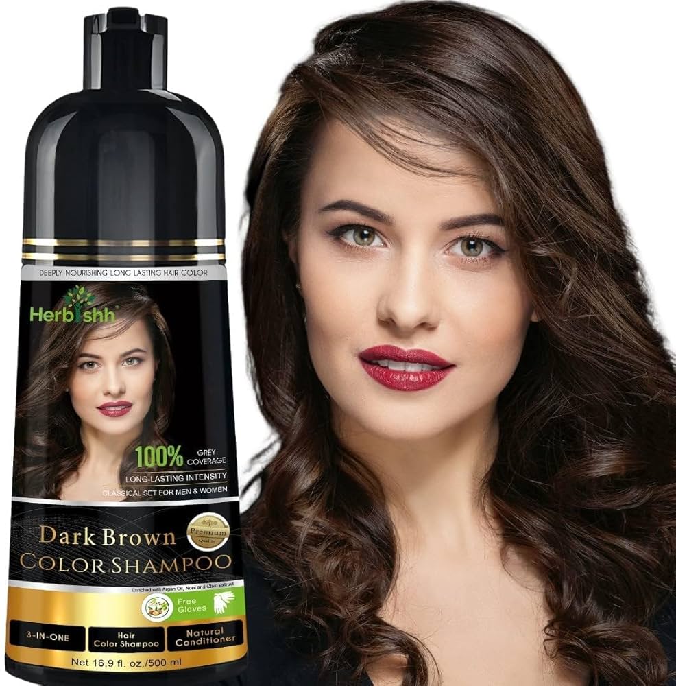 Best Natural Hair Colour Shampoo for Gray Hair Coverage