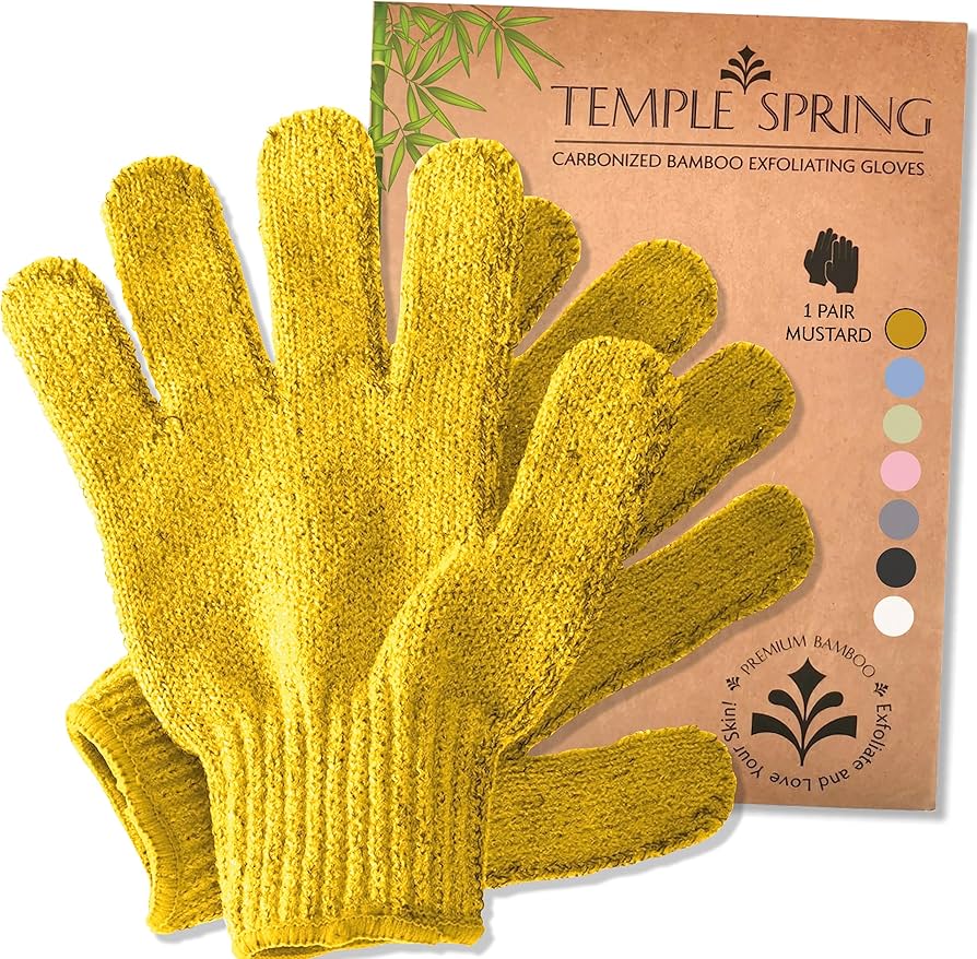 Say Goodbye to Dirt with Scrubbing Gloves Bath:  Shop Now!