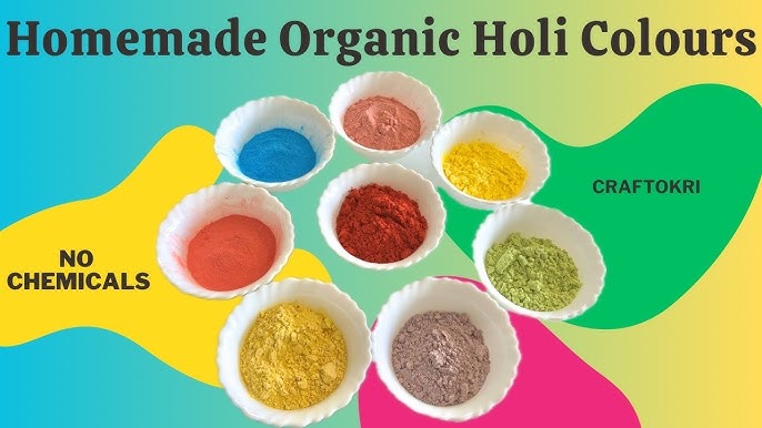 How to make organic colours for holi at home? Follow these easy steps for fun.