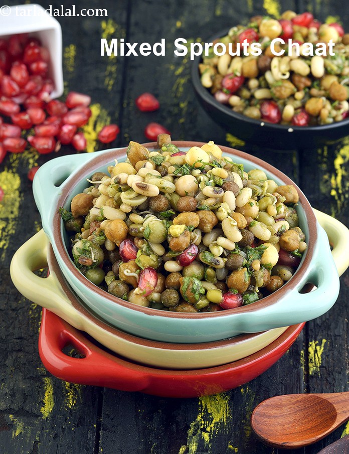 Healthy Indian Snacks for Weight Loss: Sprouts Chaat Recipe