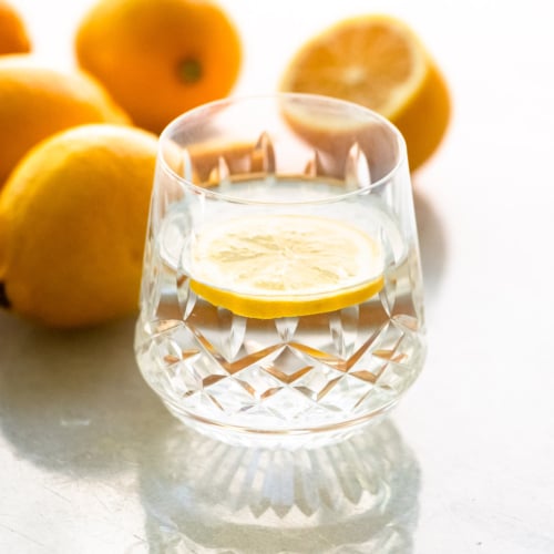 lemon and orange water in the morning(start your day the right way)