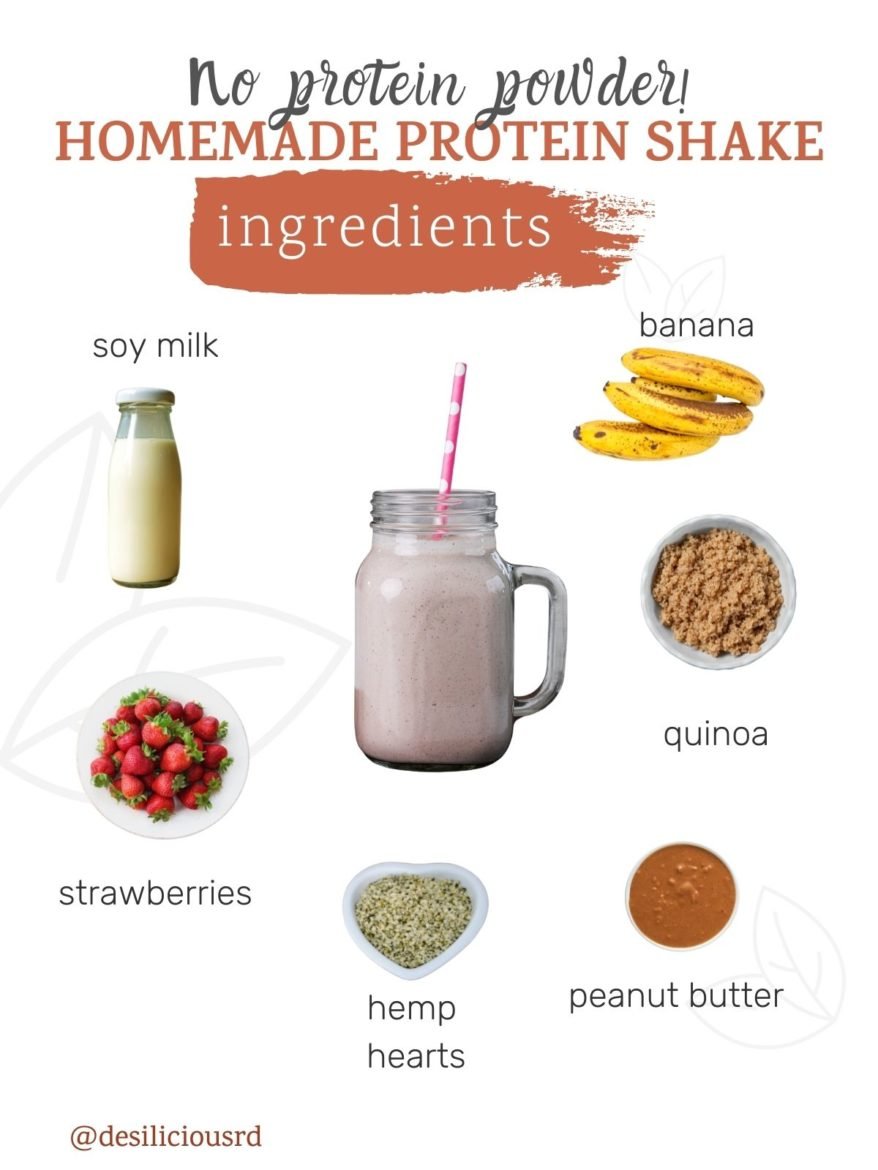 Make Your Own High Carbohydrate Shakes at Home