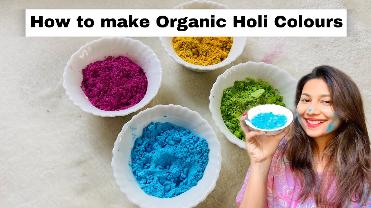 How to make organic colours for holi at home? Follow these easy steps for fun.