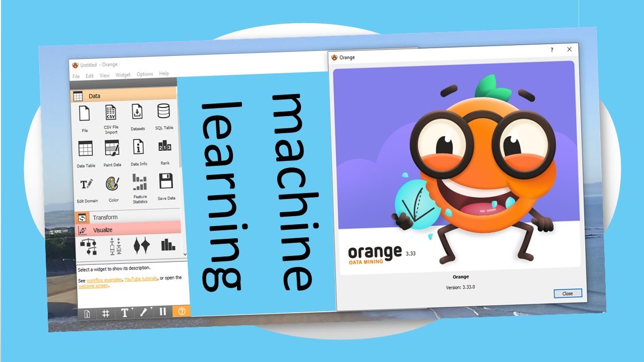 Orange 4 tutorial: Learn how to use the new features step by step.