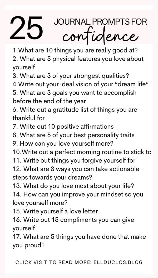 Self Esteem Questions to Ask Yourself Every Day: Build Your Confidence