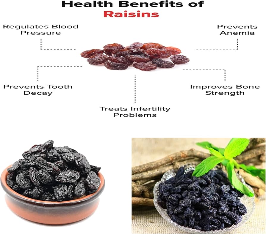 Black Raisins Organic Benefits: Check Out How They Boost Your Health Today!