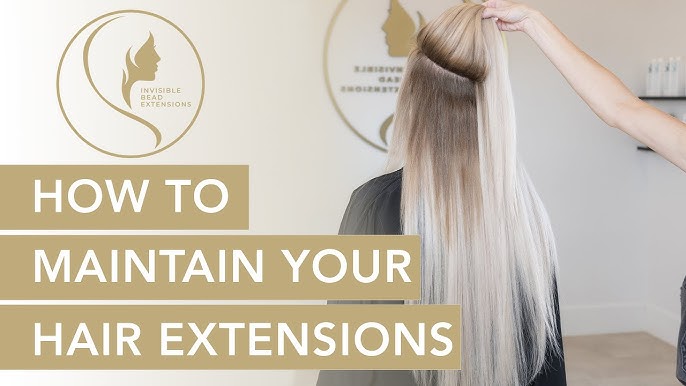 Hair after hair extensions, how to take care of it!