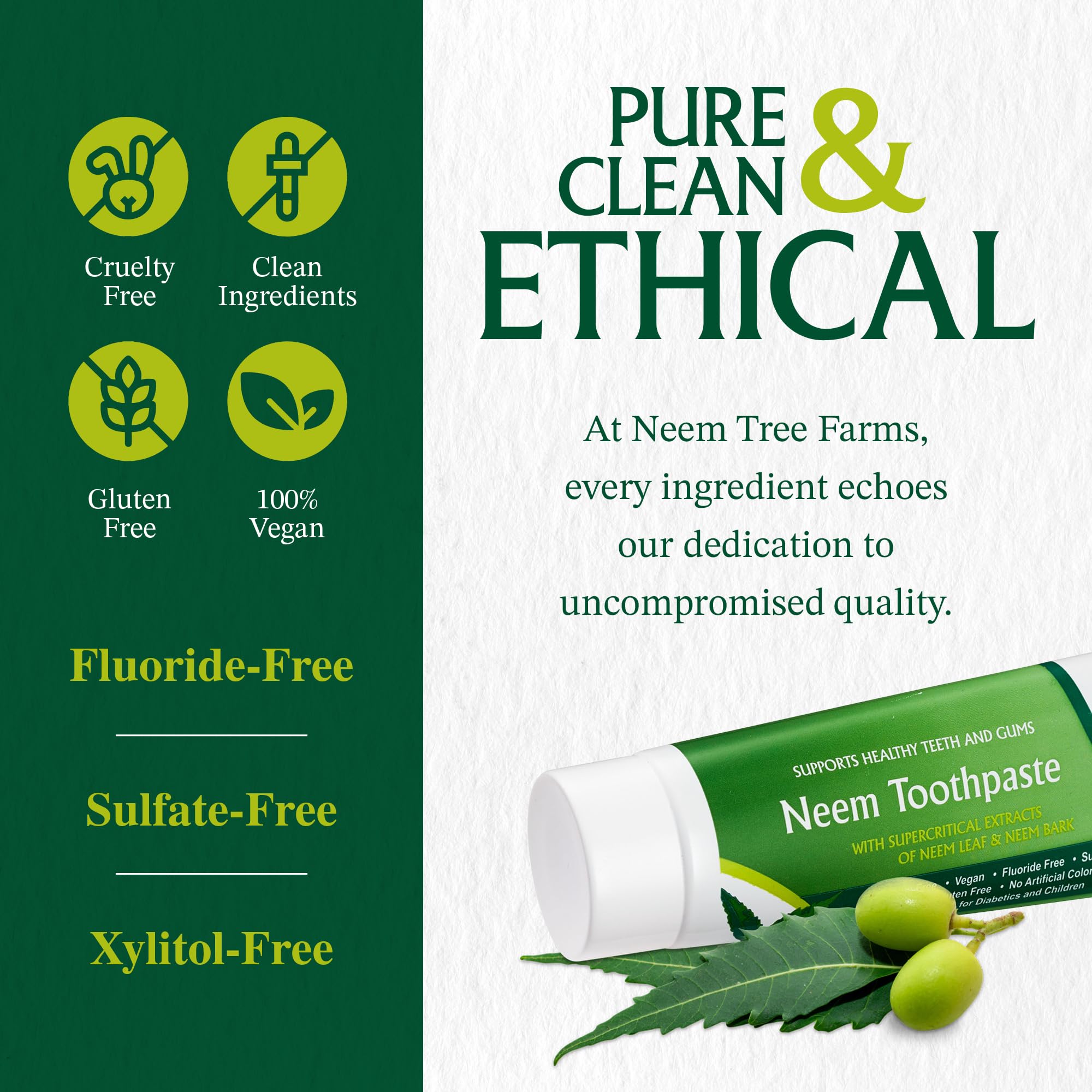 Why you should choose neem toothpaste? Learn these great benefits of neem toothpaste now!